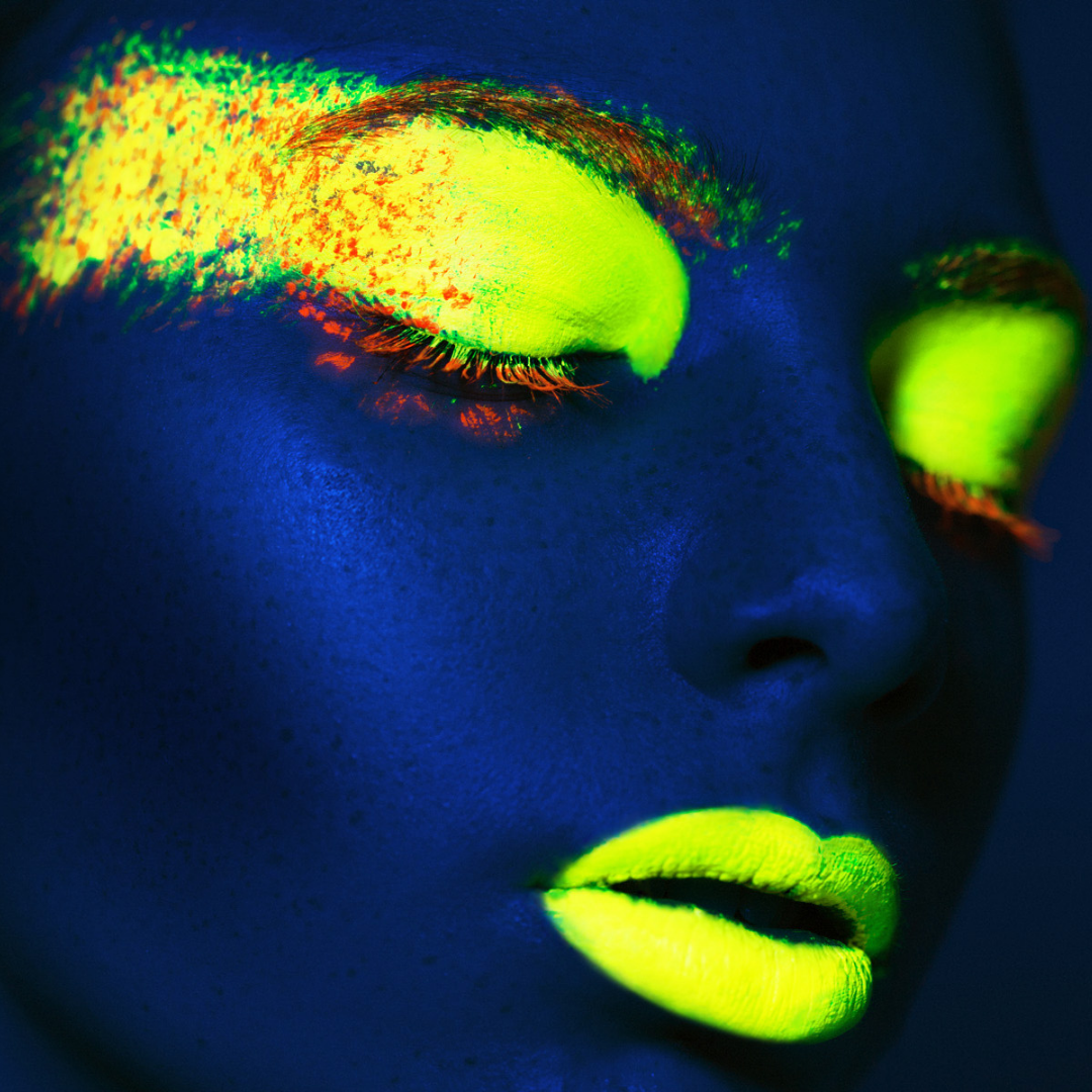 UV Neon Pigment Makeup - Fluorescent Yellow from Medusa's Makeup