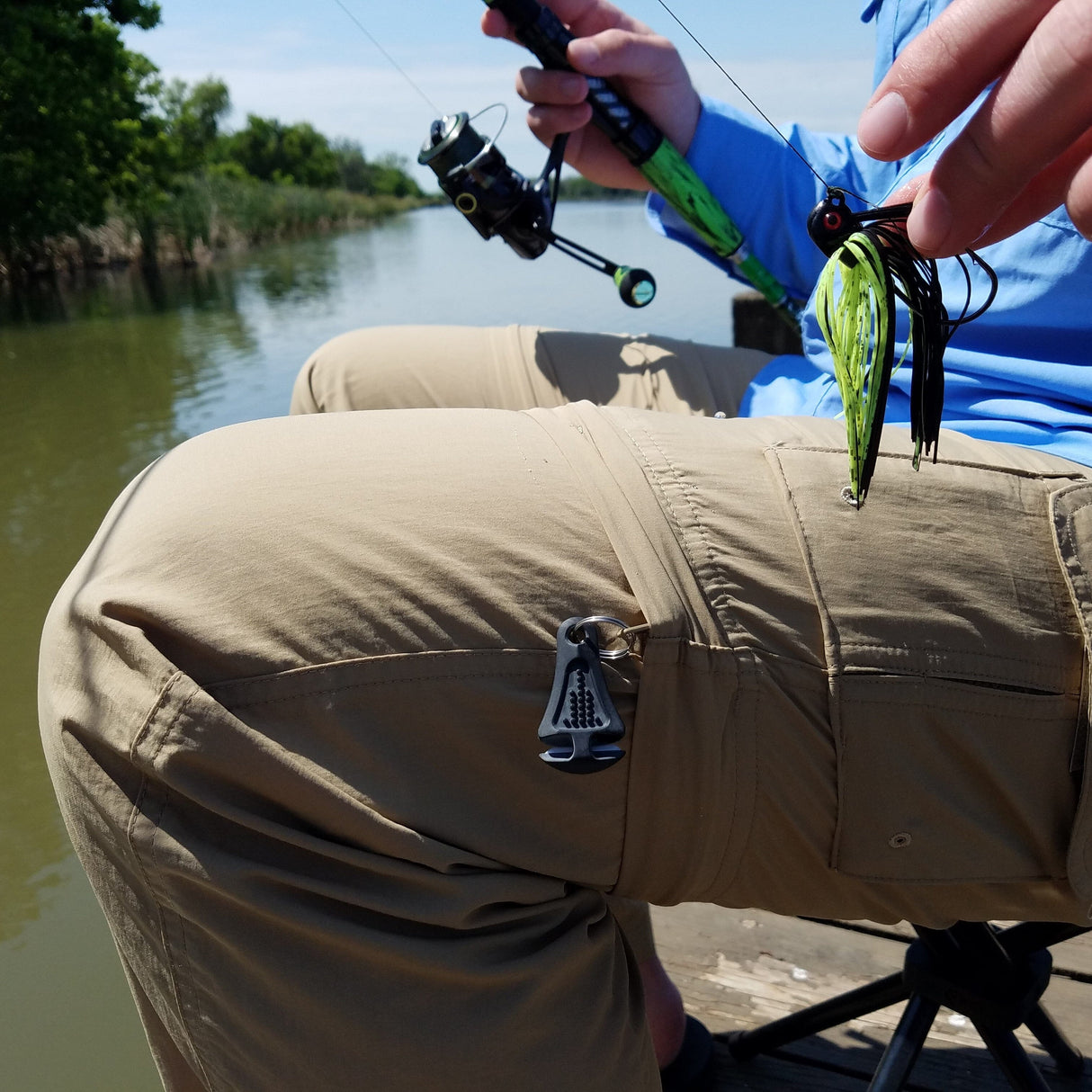 Line Cutterz Ceramic Blade Zipper Pull - Glow-in-the-Dark from Line Cutterz