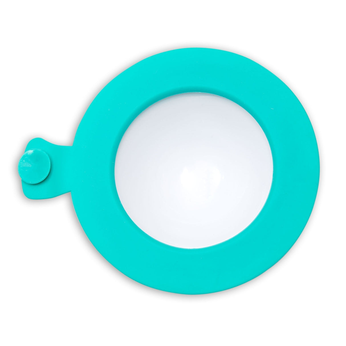 StopShroom (Aqua) Universal Stopper Cover for Bathtub, Bathroom, and Kitchen Drains from TubShroom.com