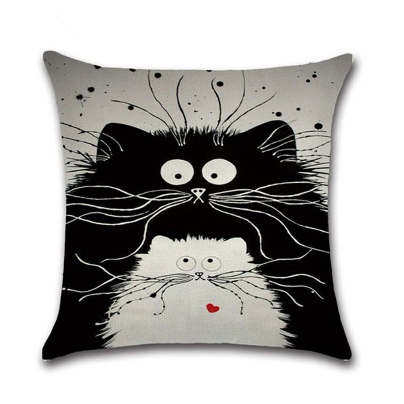Meow Meow Cushion Covers from Moderny