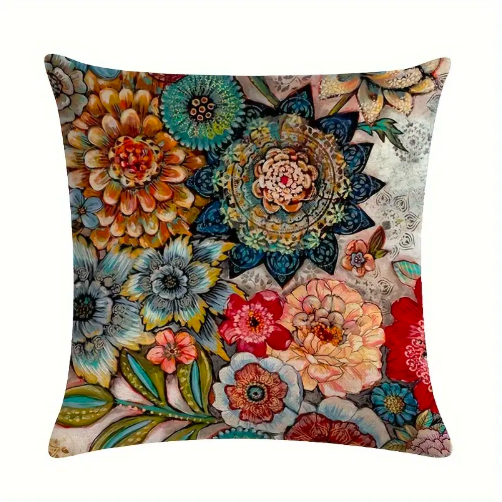 Mexican Flowers Cushion Covers from Moderny