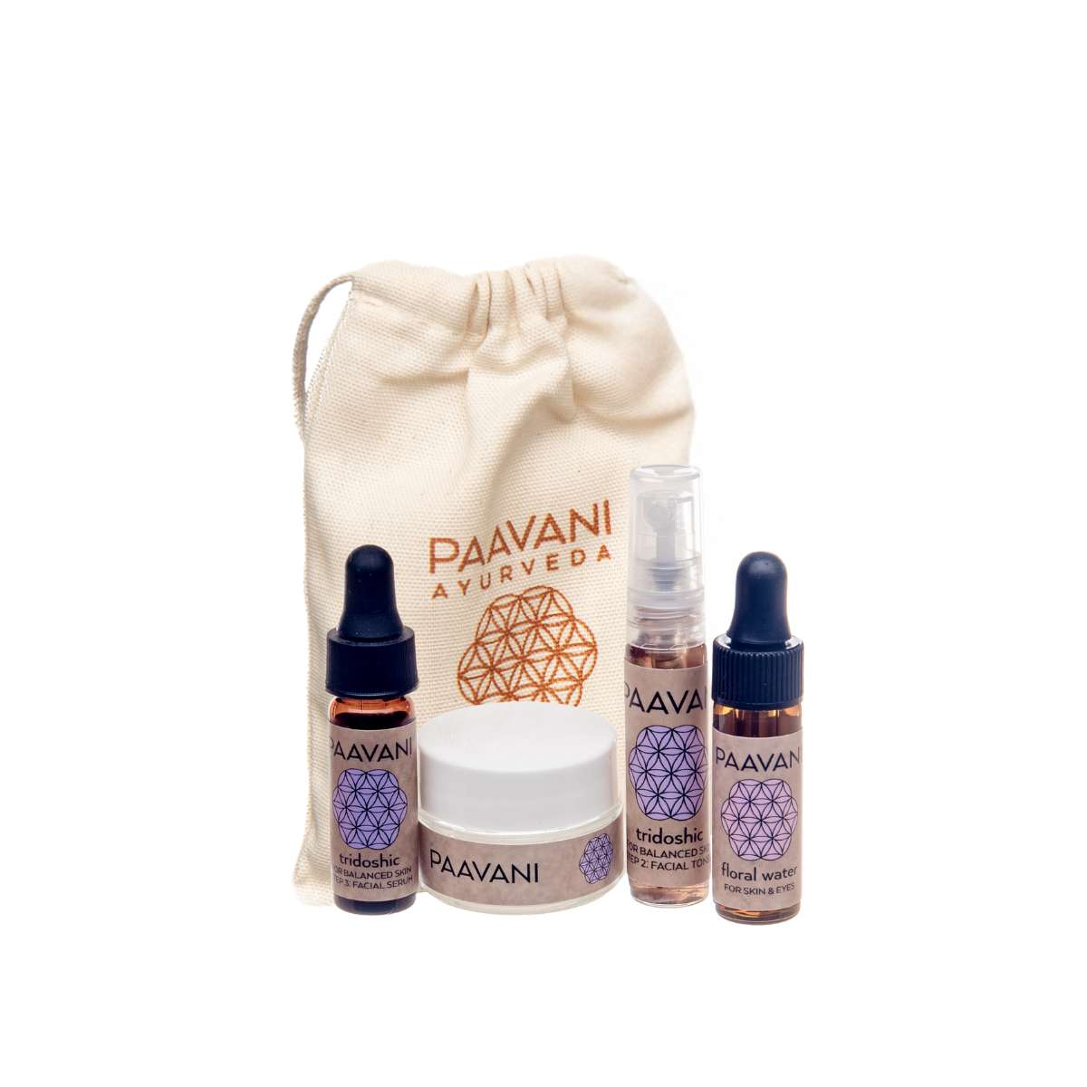Tridoshic Skincare Ritual | Ayurvedic Facial for Balanced to Combination Skin from Paavani Ayurveda