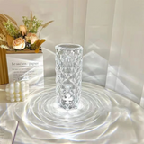 Rose Crystal Lamp from Moderny
