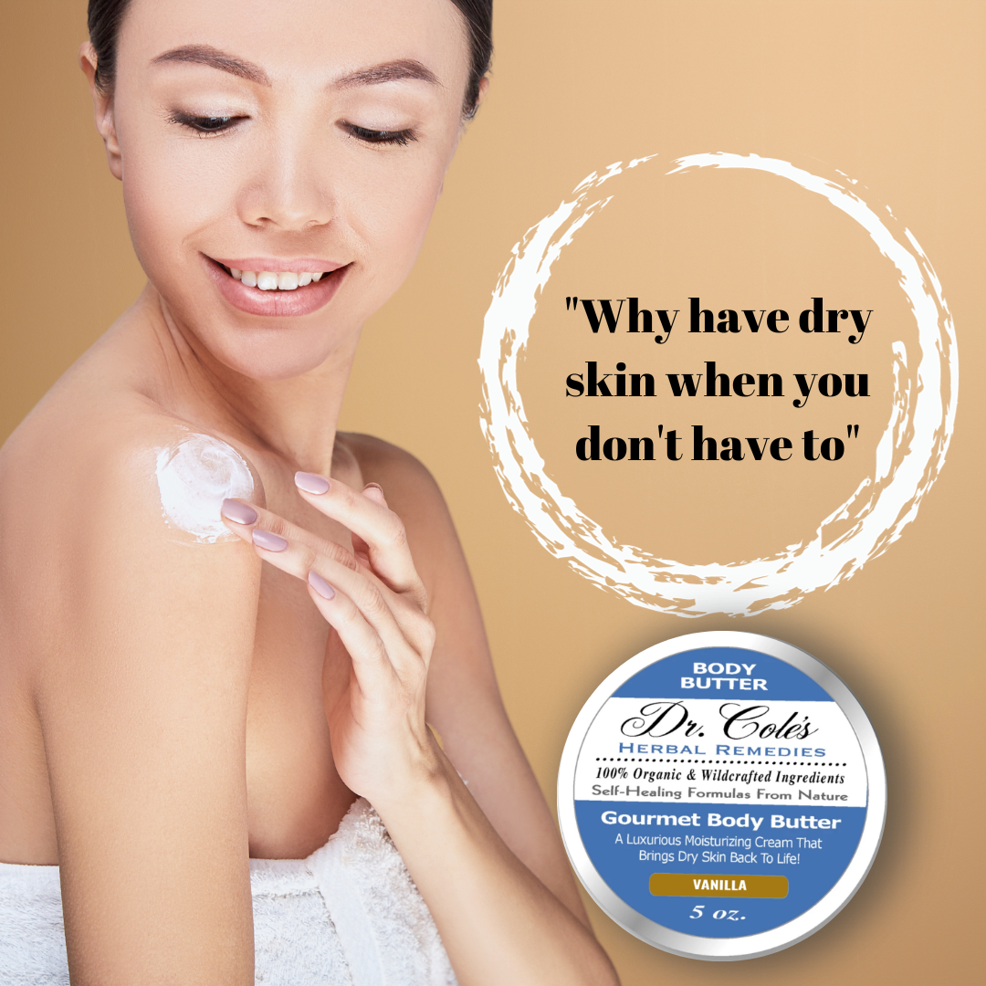 Dr. Cole's Gourmet Body Butter - VANILLA From Dr. Cole's Herbal Remedies