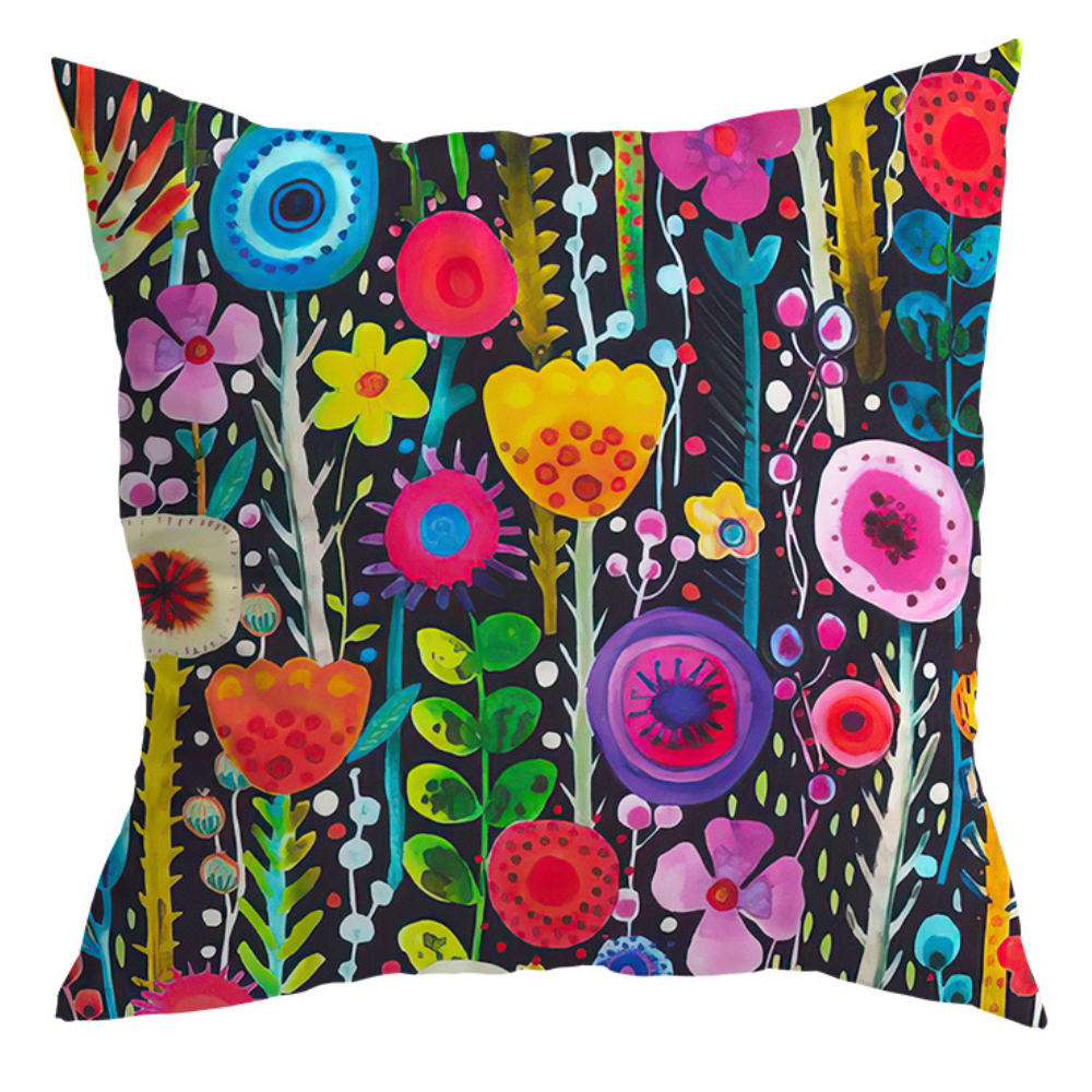 Abstract Bright Colored Cushion Covers from Moderny