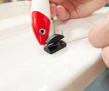 Line Cutterz™ Ceramic Blade Peel &amp; Stick Cutter – The Ultimate Hands-Free Fishing Line Cutter from Line Cutterz