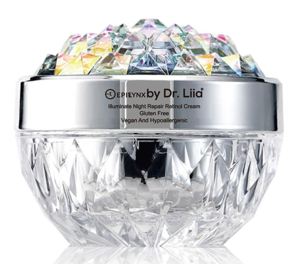 Illuminate Night Repair Retinol Cream from Epilynx Skincare and Cosmetics
