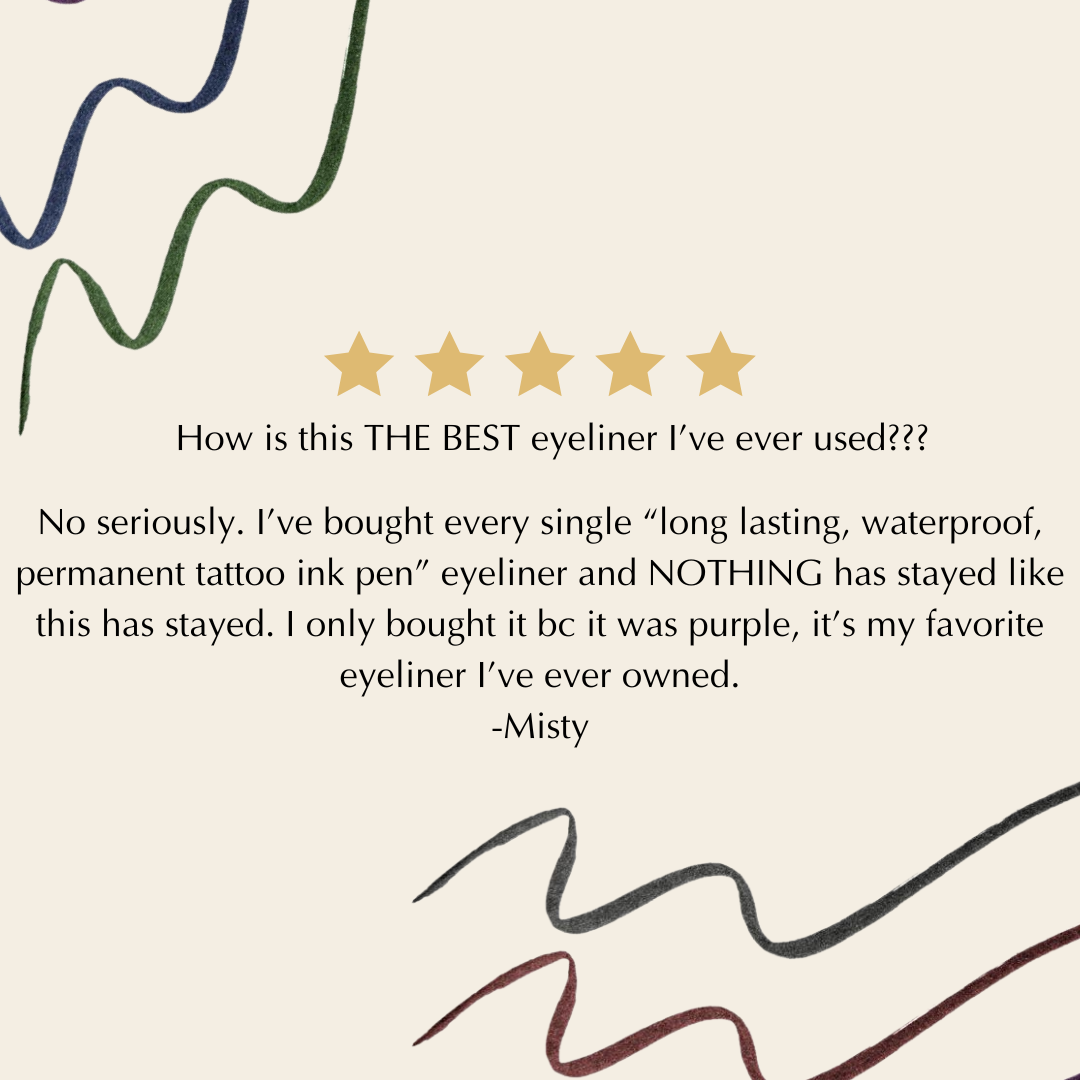 Liquid Eyeliner Pens - Non-Smudge, Waterproof from Epilynx Skincare and Cosmetics