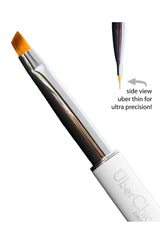 Angled Clean Up Brush - White From UberChic Beauty