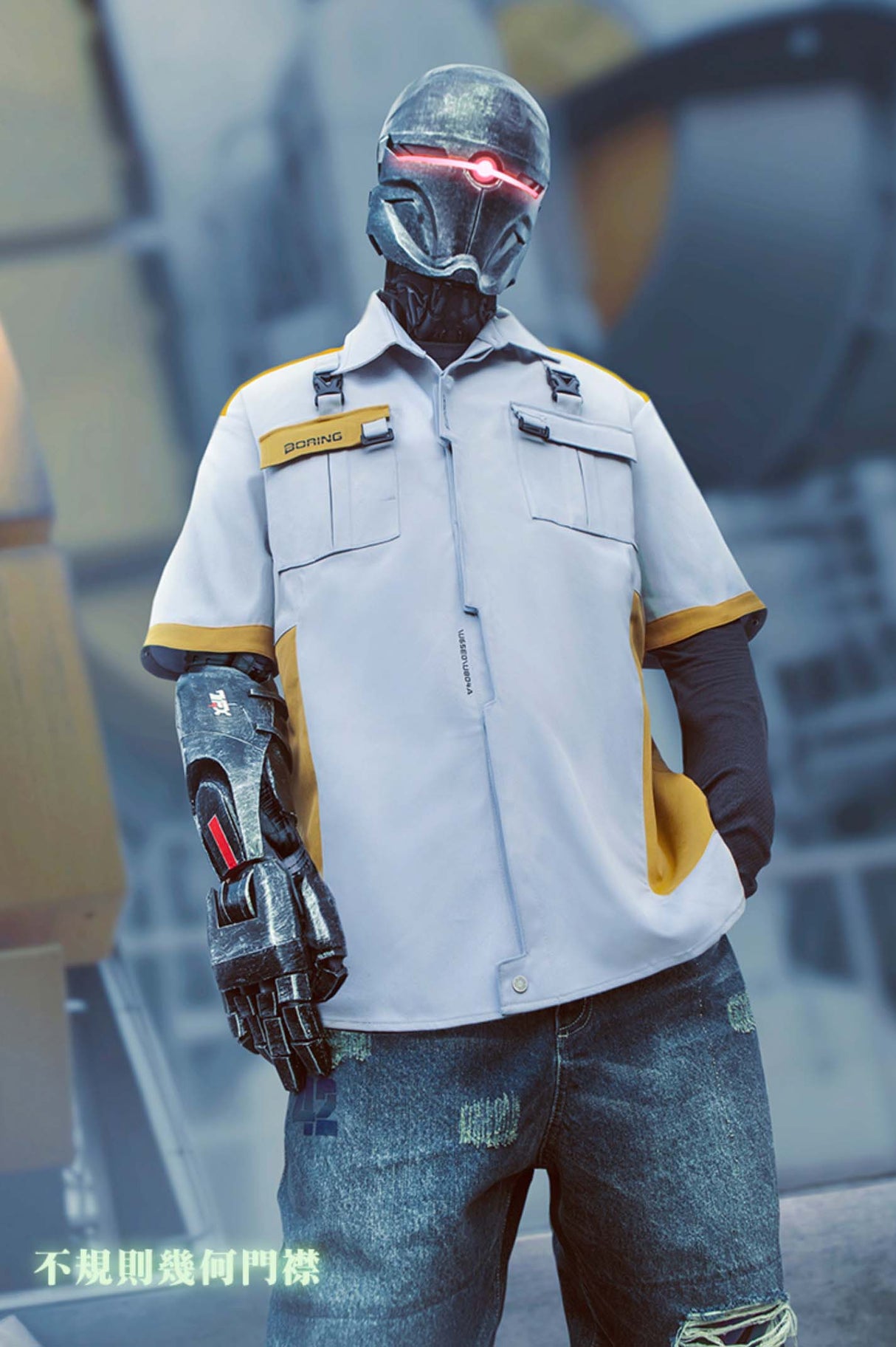 Robot 42 "Boring" Tech Jacket from Niepce Inc