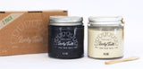 Mixed Glass Jar Organic Toothpaste Pack - Charcoal and Regular Toothpaste Pack From Lucky Teeth