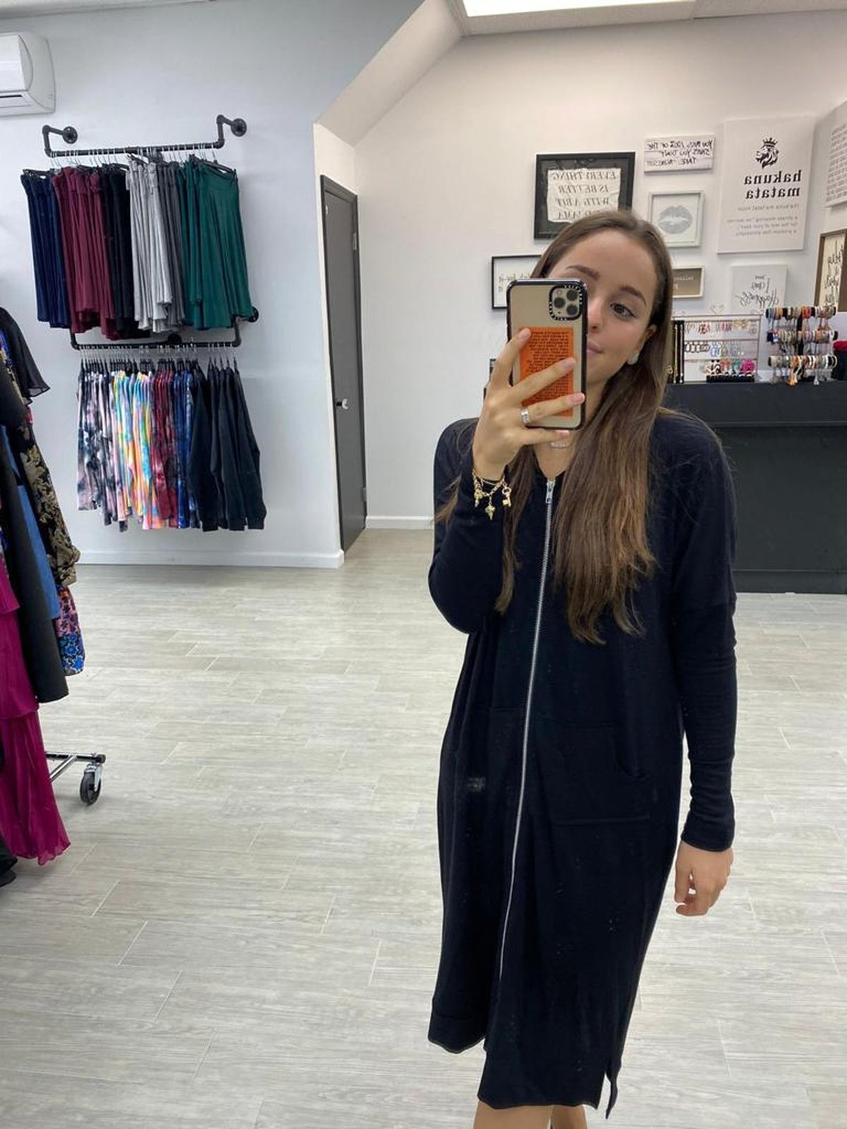 Easy Zip up Dress From Drama NYC Plus