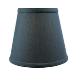 Textured Slate 8"W x 7"H [Navy Blue] Clip-On Lamp shade From LampsUSA