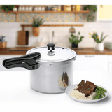Presto 8-Quart Polished Aluminum Pressure Cooker from Jupiter Gear Home