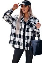 Black and White Check Jacket from MsDressly
