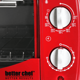 Better Chef 9L Toaster Oven Broiler with Slide-Out Rack and Bake Tray from Jupiter Gear Home