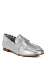 Eden Ode Rhinestone Strap Metallic Loafers from My Pampered Life Seattle