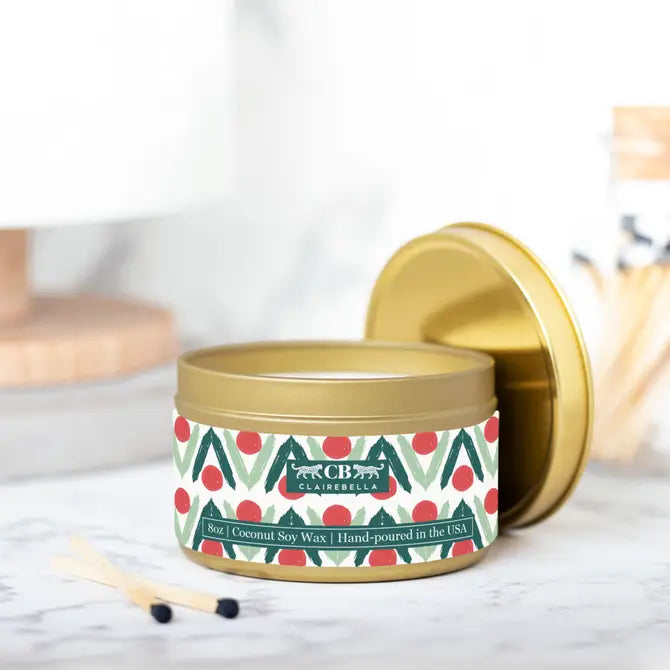 Tin Candle - Lana (Sage & Cypress) from CB Studio