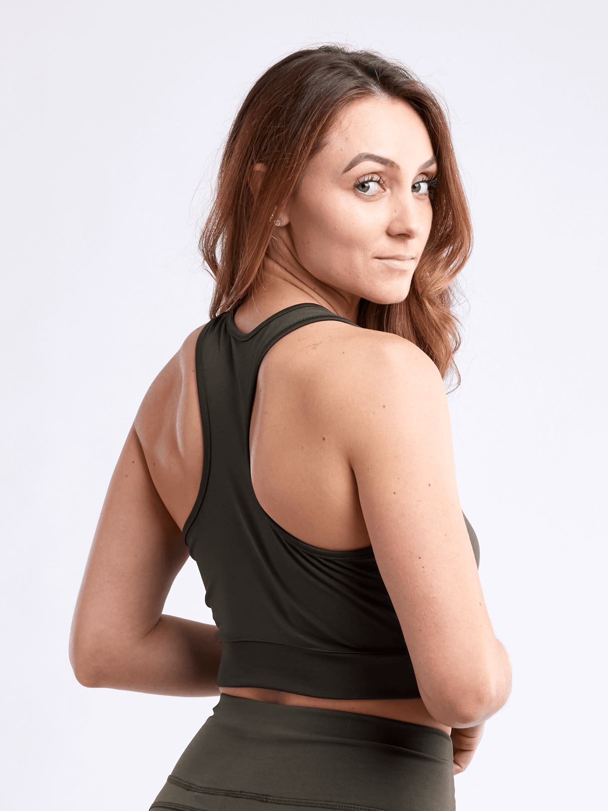 JupiterGear Racerback Lightweight Training Crop Tank Top from Jupiter Gear