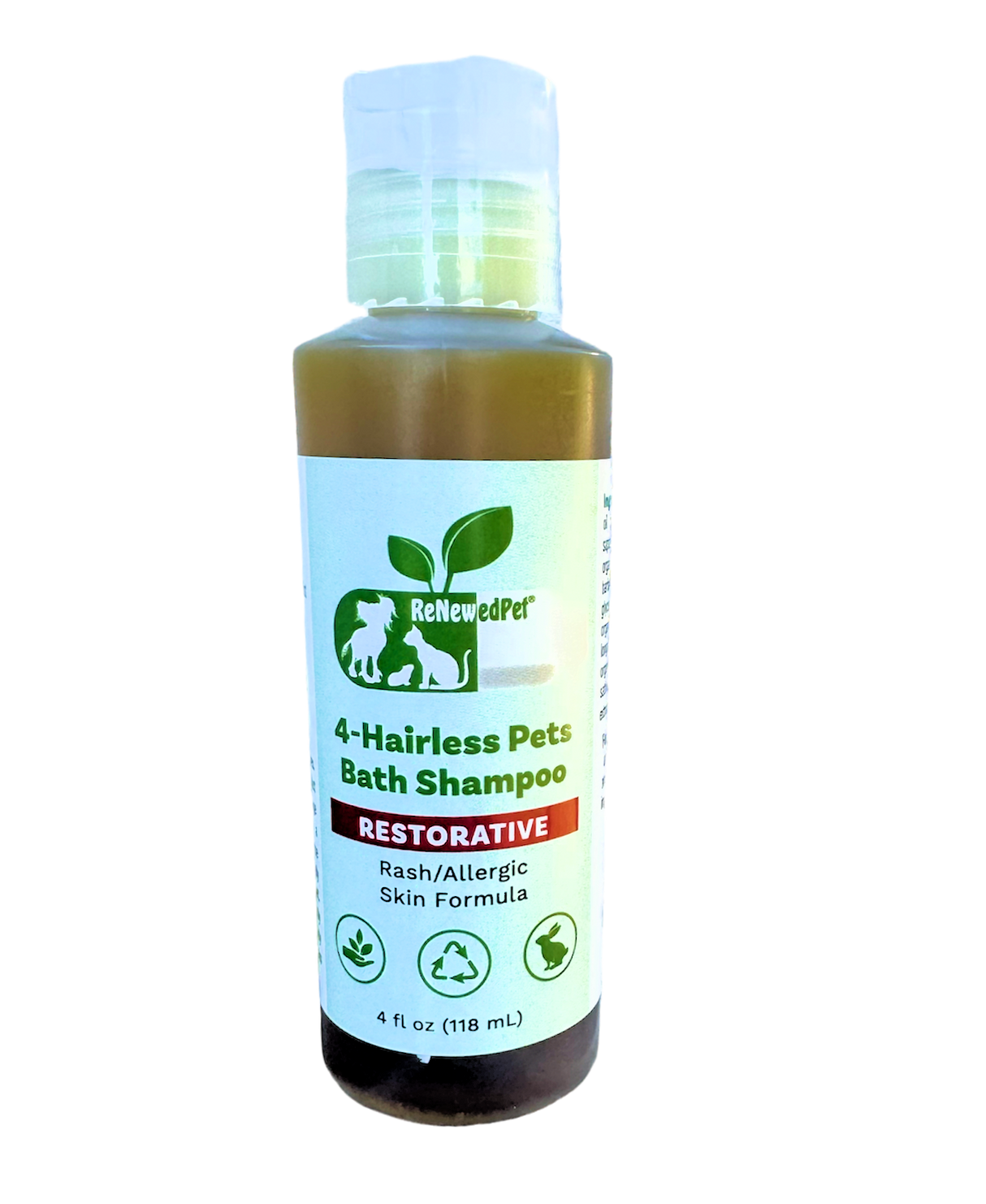 4-HAIRLESS PETS RESTORATIVE BATH SHAMPOO from ReNewedPet