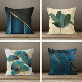 Emerald Leaf Cushion Cover from Moderny
