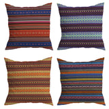 Bohemian Retro Stripes Cushion Covers from Moderny