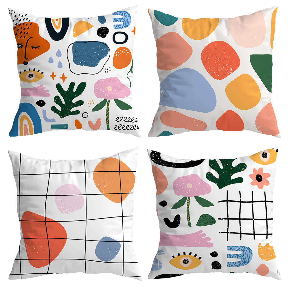 Abstract Tropical Art Cushion Covers from Moderny