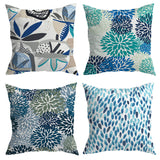 Blooms Blue Cushion Covers from Moderny