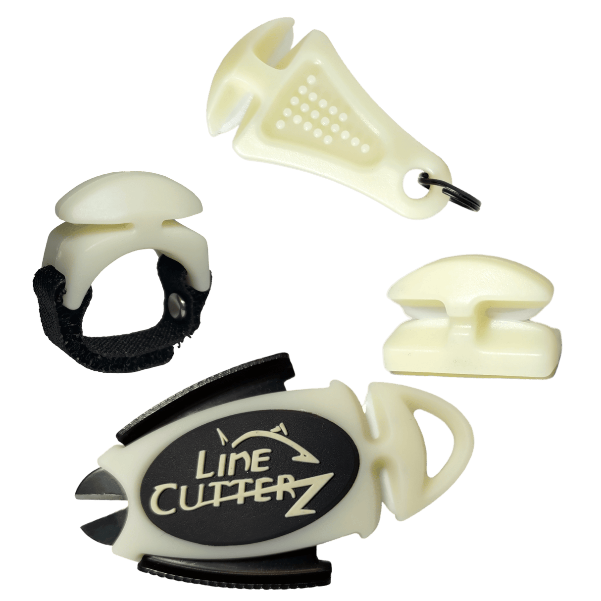 QUADRUPLE PLAY Fishing Line Cutter Multi-Pack from Line Cutterz