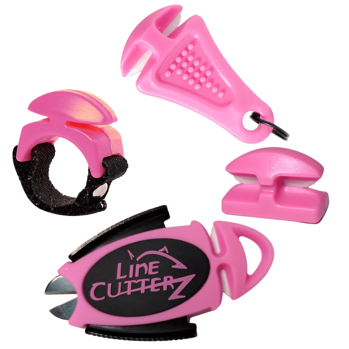 QUADRUPLE PLAY Fishing Line Cutter Multi-Pack from Line Cutterz