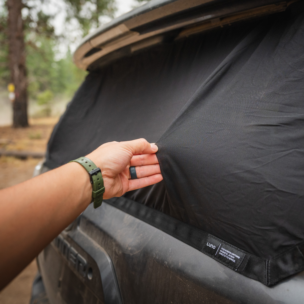 4Runner Trunk Window Screen from Luno