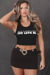 You Look Like You Love Me Graphic Tank from Amazing Lace
