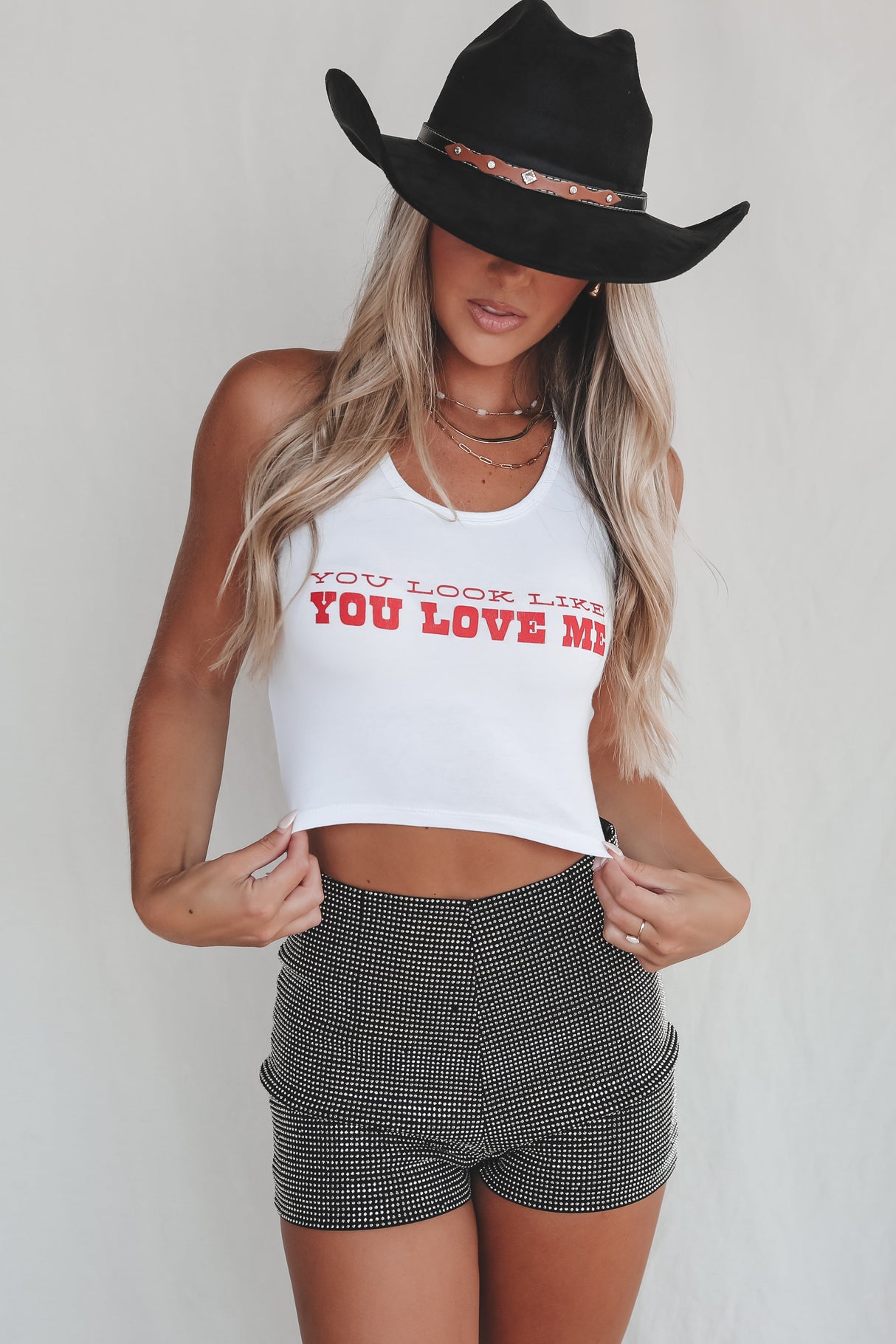You Look Like You Love Me Graphic Tank from Amazing Lace