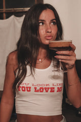 You Look Like You Love Me Graphic Tank from Amazing Lace