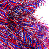 Fourth of July Christmas Brush Garland from Lee Display