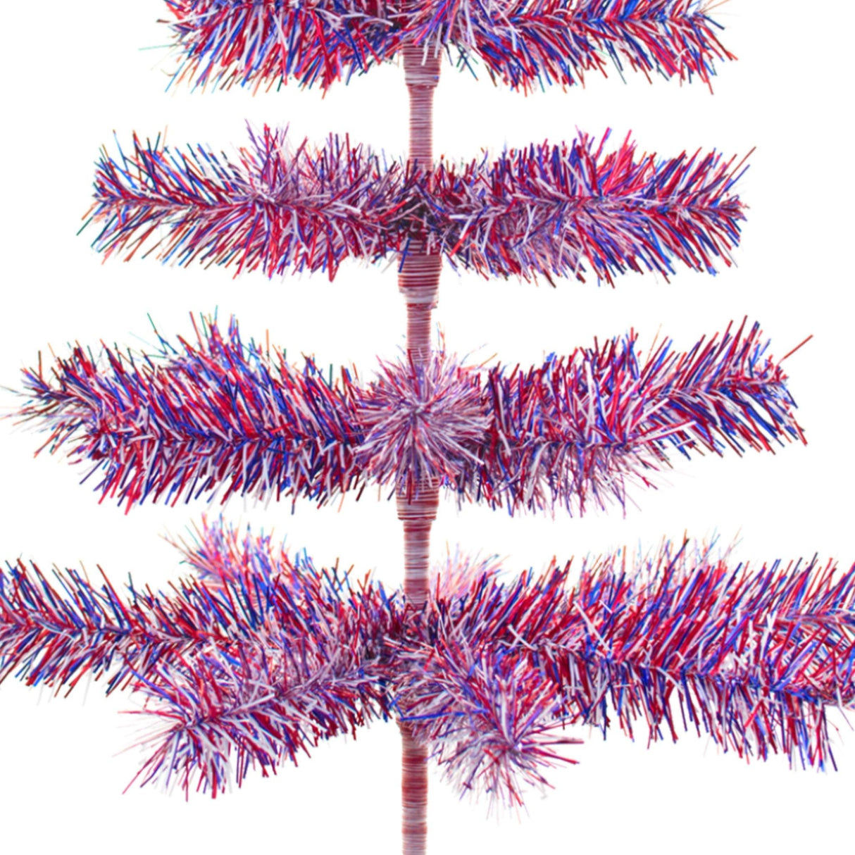 Fourth Of July Firework Tinsel Trees from Lee Display