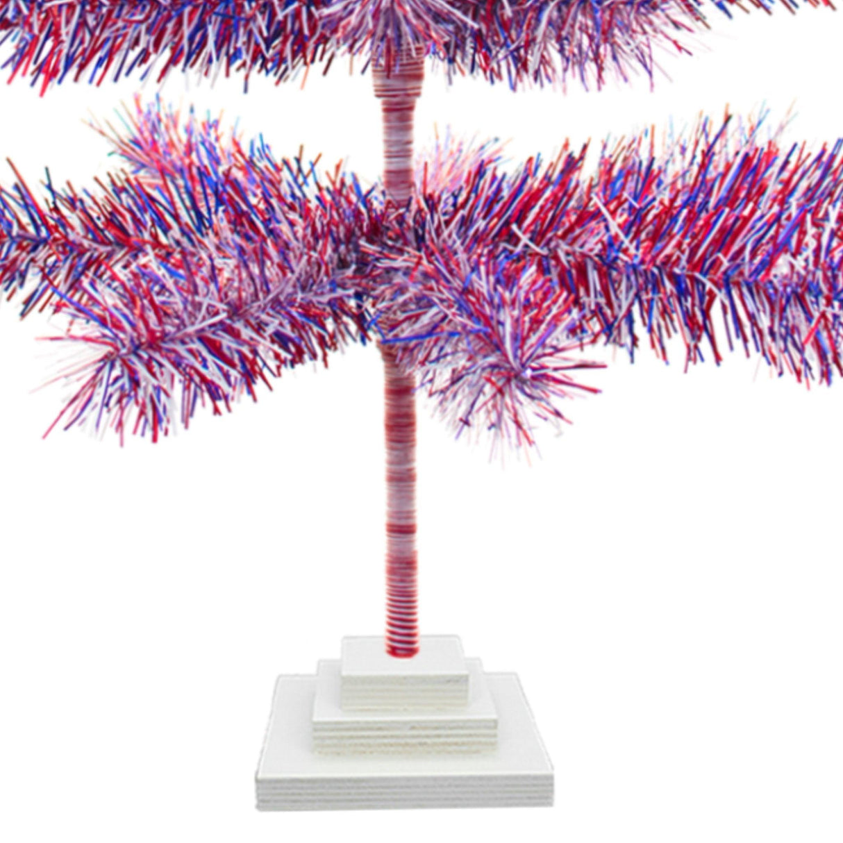 Fourth Of July Firework Tinsel Trees from Lee Display