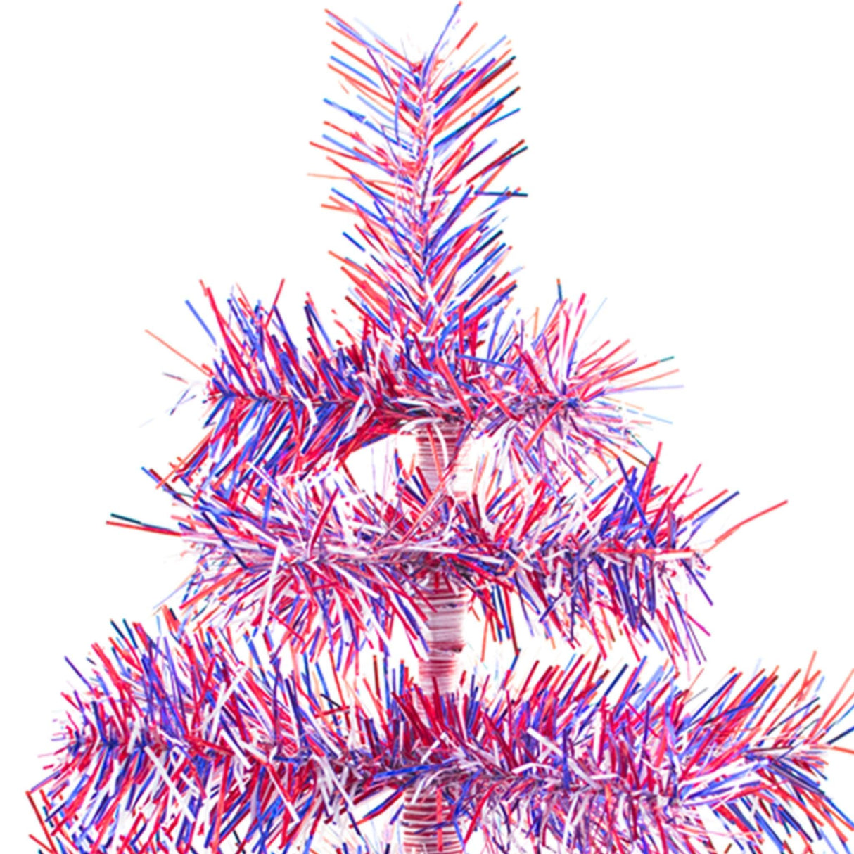 Fourth Of July Firework Tinsel Trees from Lee Display