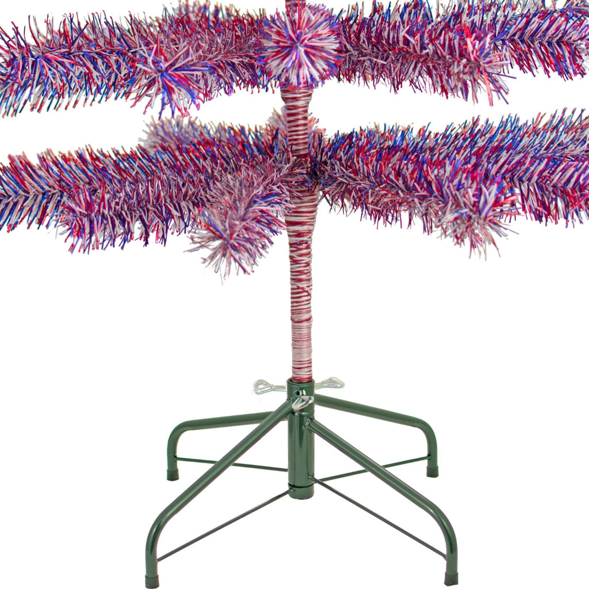 Fourth Of July Firework Tinsel Trees from Lee Display