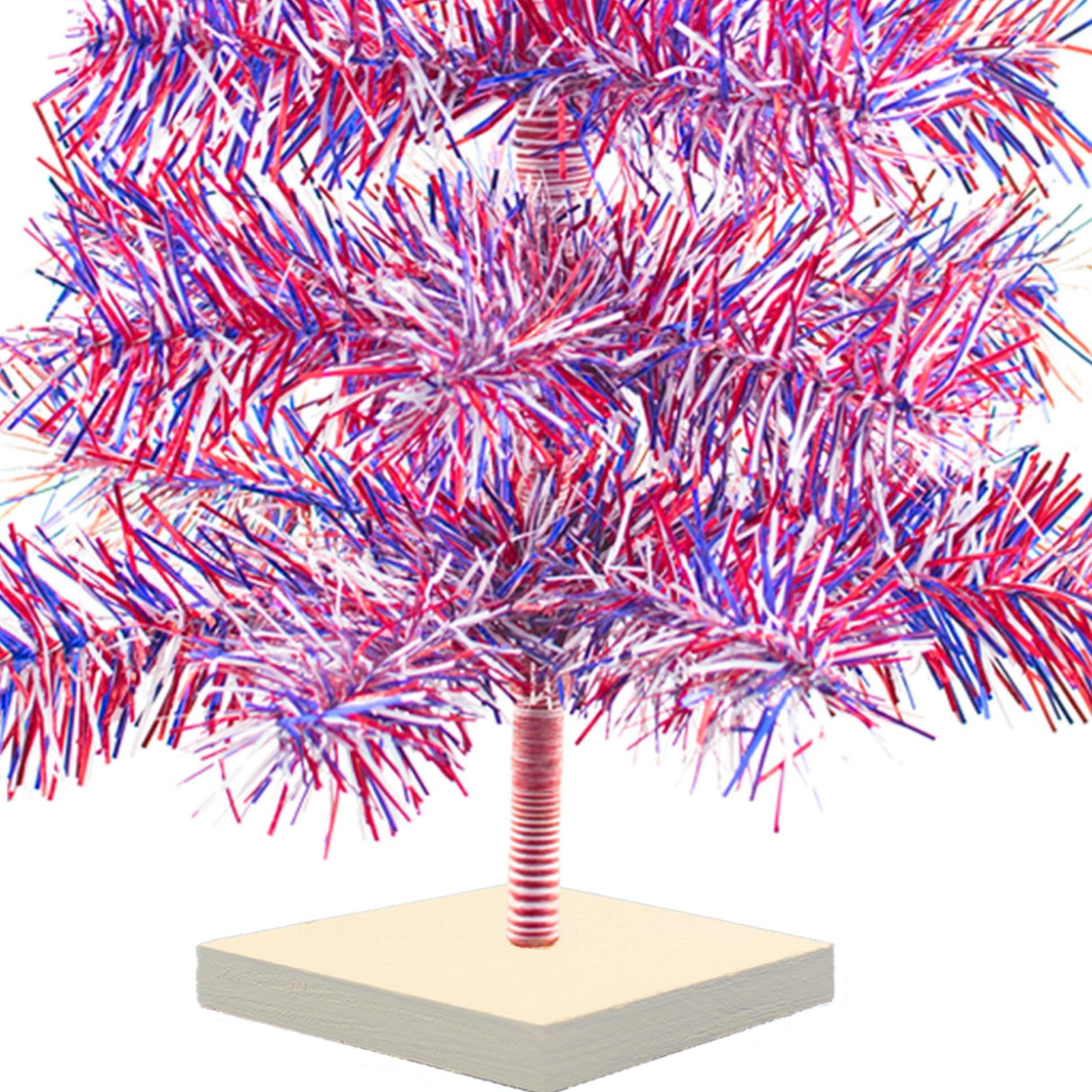 Fourth Of July Firework Tinsel Trees from Lee Display