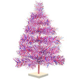 Fourth Of July Firework Tinsel Trees from Lee Display