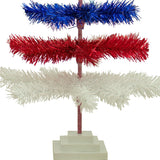 Fourth Of July Layered Tinsel Trees from Lee Display