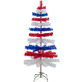Fourth Of July Layered Tinsel Trees from Lee Display