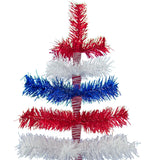 Fourth Of July Layered Tinsel Trees from Lee Display