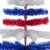 Fourth Of July Layered Tinsel Trees from Lee Display