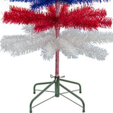 Fourth Of July Layered Tinsel Trees from Lee Display