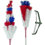 Fourth Of July Layered Tinsel Trees from Lee Display