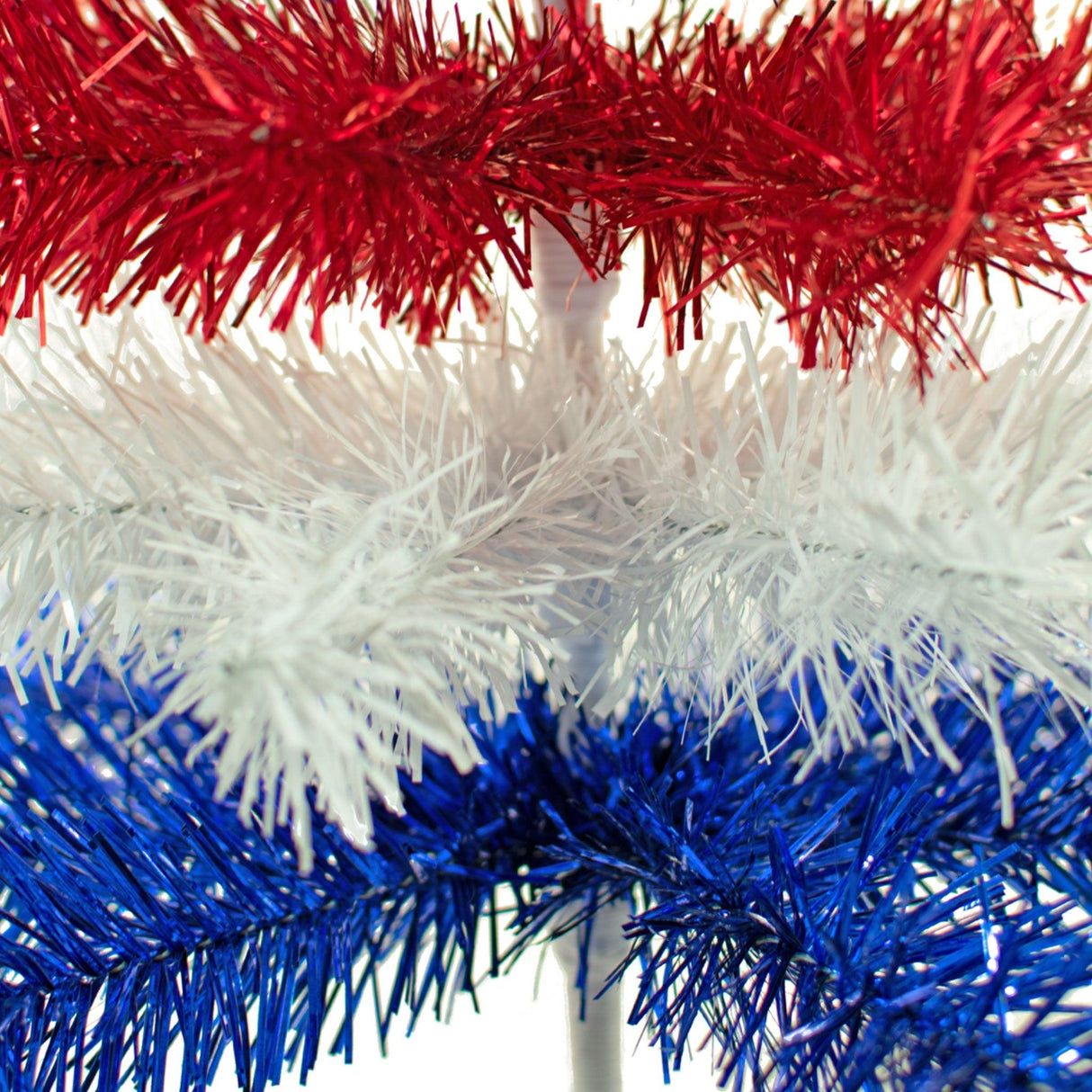 Fourth Of July Layered Tinsel Trees from Lee Display