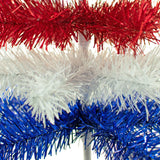 Fourth Of July Layered Tinsel Trees from Lee Display