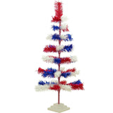 Fourth Of July Mixed Tinsel Trees from Lee Display